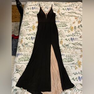 Black gown dress